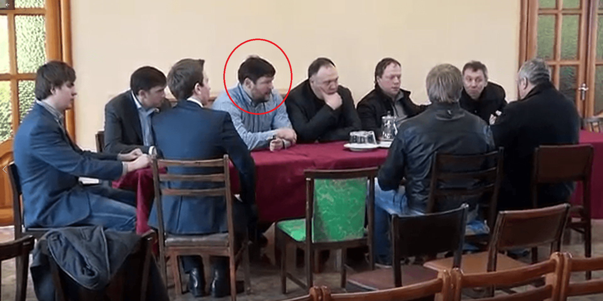 Дмитрий Галочкин в штабе РСВА в Ялте