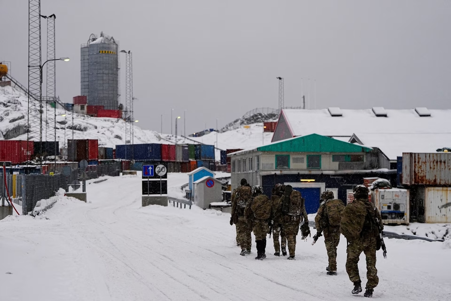 Датские военные в Гренландии, 18 января 2026 года