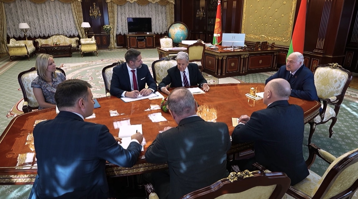 Встреча Лукашенко со спецпосланником США по Беларуси Джоном Коулом, март 2026 года
