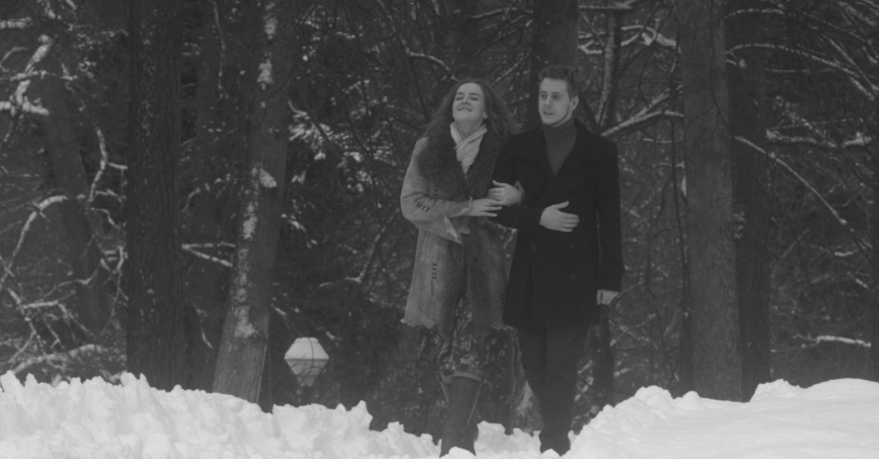 Кадр из фильма «Любовь зимой», режиссер Сергей Кудрявцев