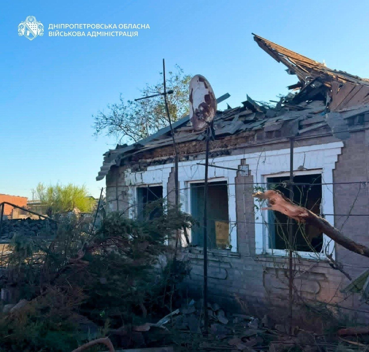 Последствия атаки в ночь на Криворожский район в ночь на 30 июля 2026 года