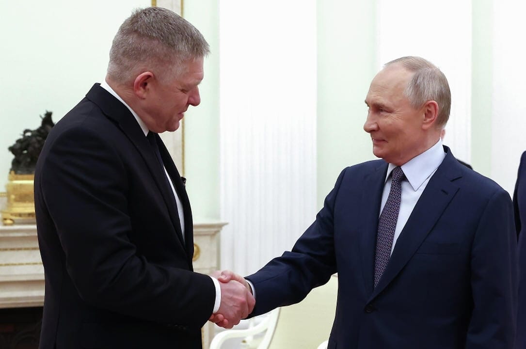 Премьер-министр Словакии встретился с Путиным в Кремле, чтобы обсудить отказ Зеленского от транзита российского газа — Роберт Фицо