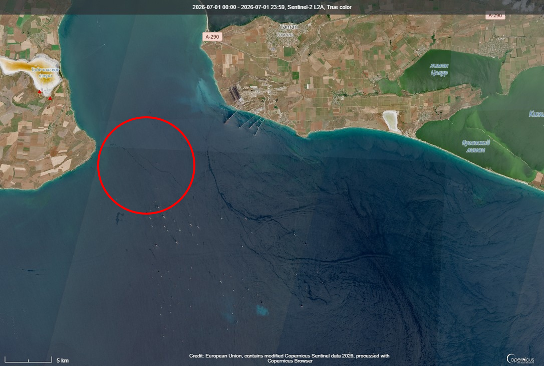 Снимок Sentinel-2, 01.07.2026